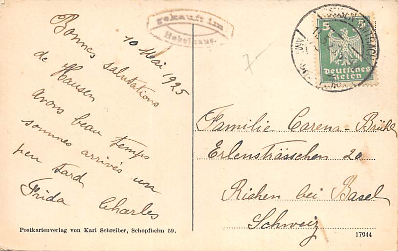 Hausen, Hebel's Heimathaus