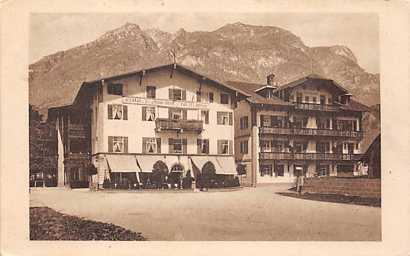 Garmisch, Hotel drei Mohren