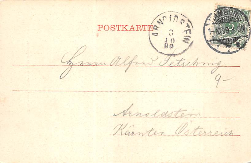 Friedrichsruh, das Schloss