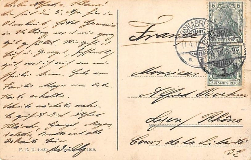 Osnabrück, Dom vom Herrenteichswall aus