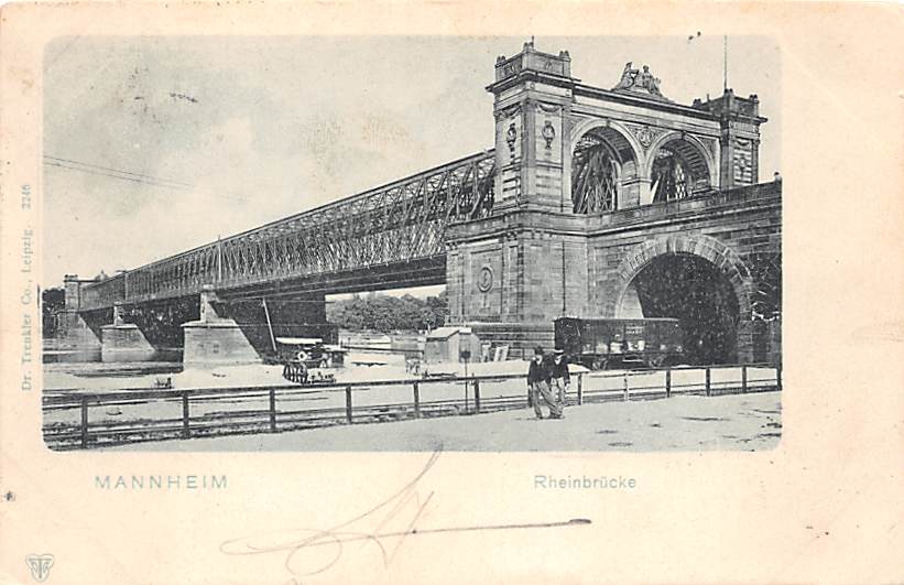 Mannheim, Rheinbrücke