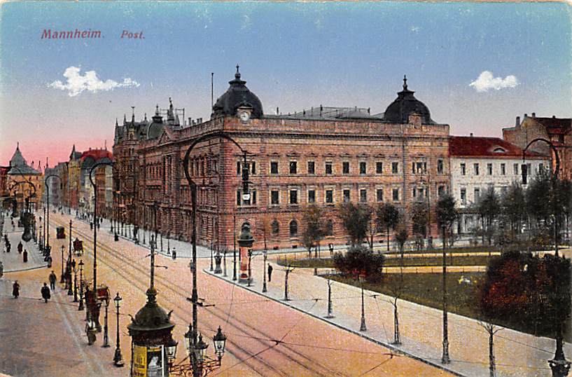 Mannheim, Post