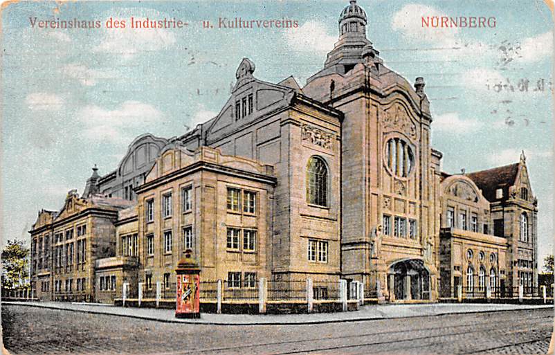 Nürnberg, Vereinshaus des Industrie- u. Kulturvereins