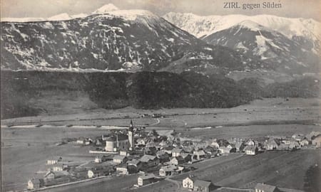 Zirl, gegen Süden