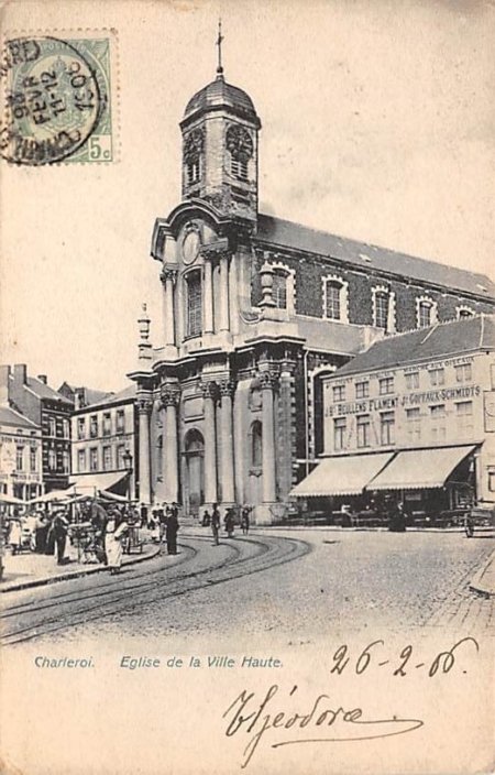 Charleroi, Eglise de la Ville Haute