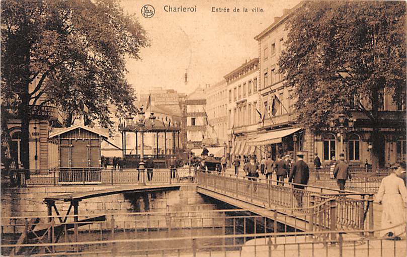 Charleroi, Entrée de la ville