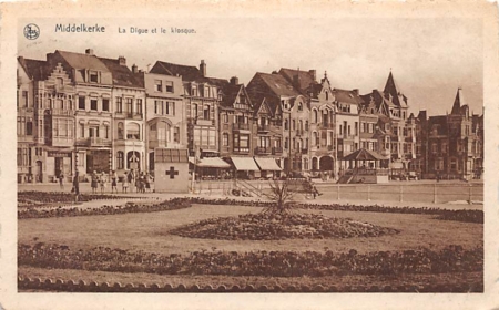 Middelkerke, La Digue et le klosque