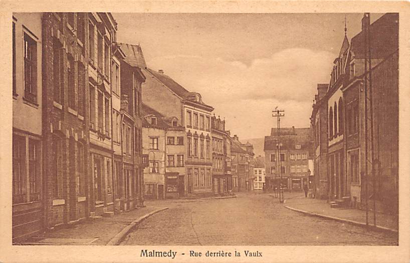 Malmedy, Rue derrière la Vaulx