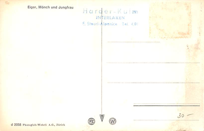 Eiger, Mönch und Jungfrau, Berggesichter