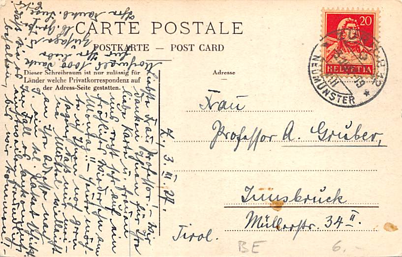 Interlaken, Blick auf die Jungfrau