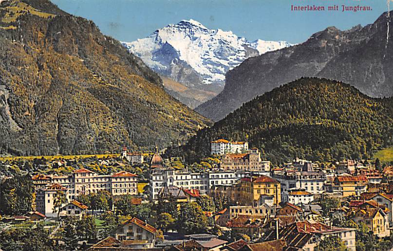 Interlaken, mit Jungfrau