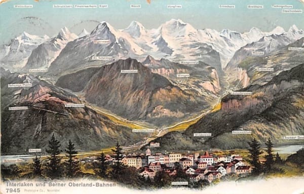 Interlaken, Berner Oberland-Bahnen