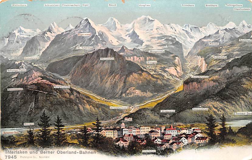 Interlaken, Berner Oberland-Bahnen
