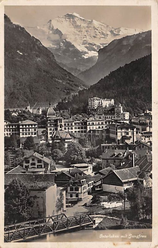 Interlaken, mit Jungfrau