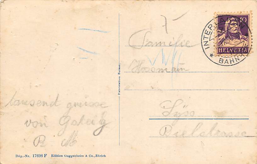 Interlaken, mit Jungfrau