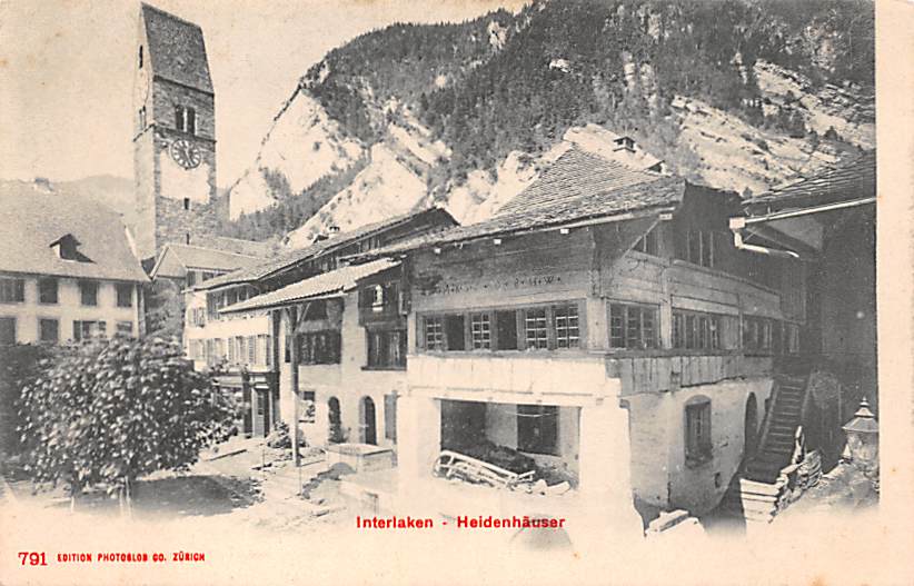 Interlaken, Heidenhäuser