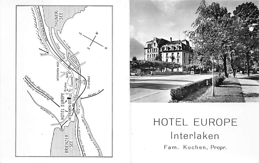Interlaken, Hotel Europe