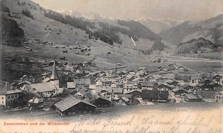 Zweisimmen, und der Wildstrubel