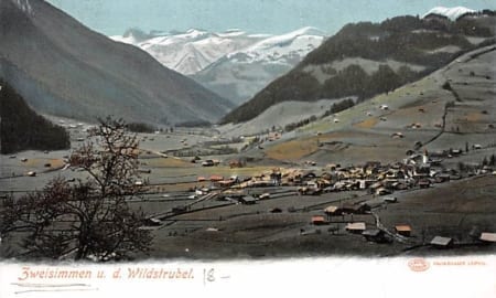 Zweisimmen, u. d. Wildstrubel