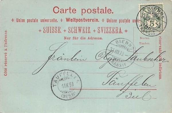 Biel-Bienne, Souvenir de Bienne