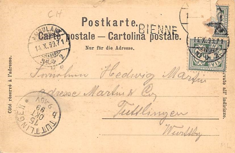 Biel-Bienne, Gruss aus Biel