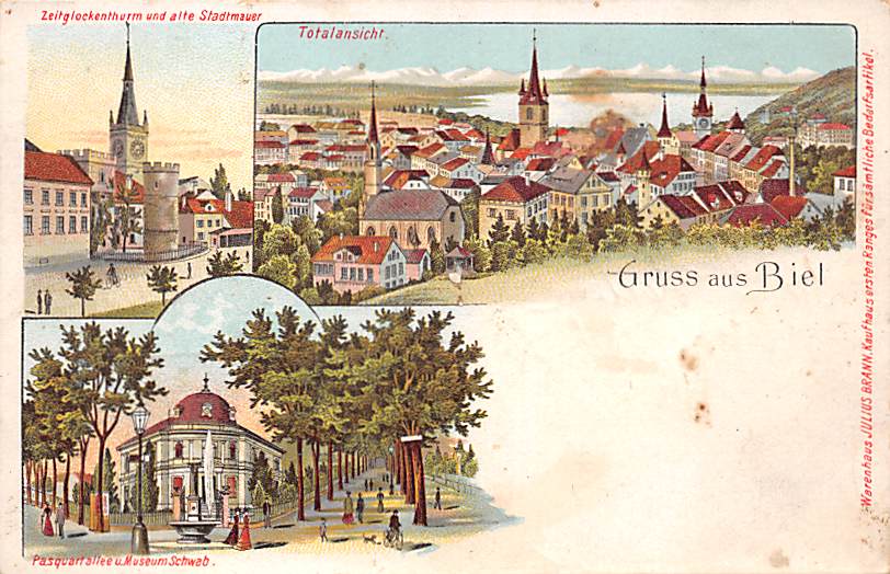 Biel-Bienne, Gruss aus Biel