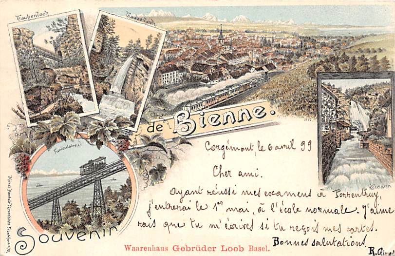 Biel-Bienne, Souvenir de Bienne