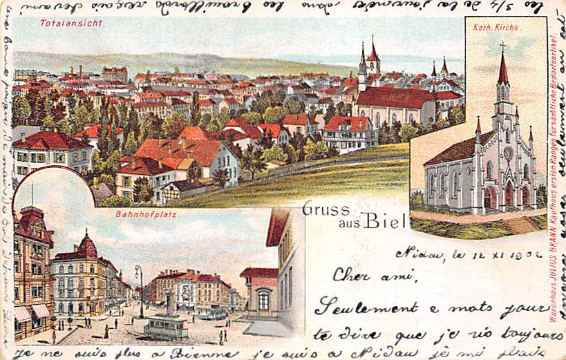 Biel-Bienne, Gruss aus Biel