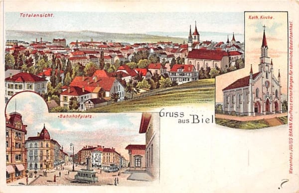 Biel-Bienne, Gruss aus Biel