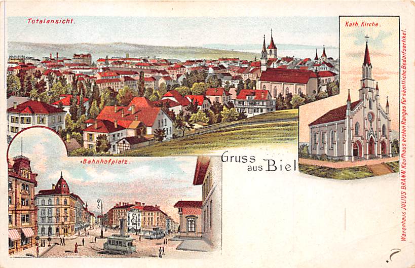 Biel-Bienne, Gruss aus Biel