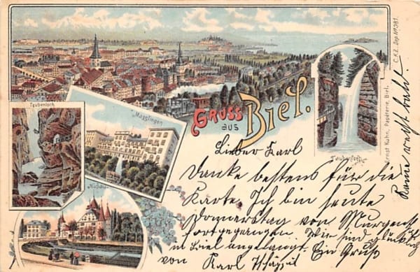 Biel-Bienne, Gruss aus Biel
