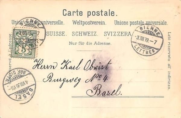 Biel-Bienne, Gruss aus Biel