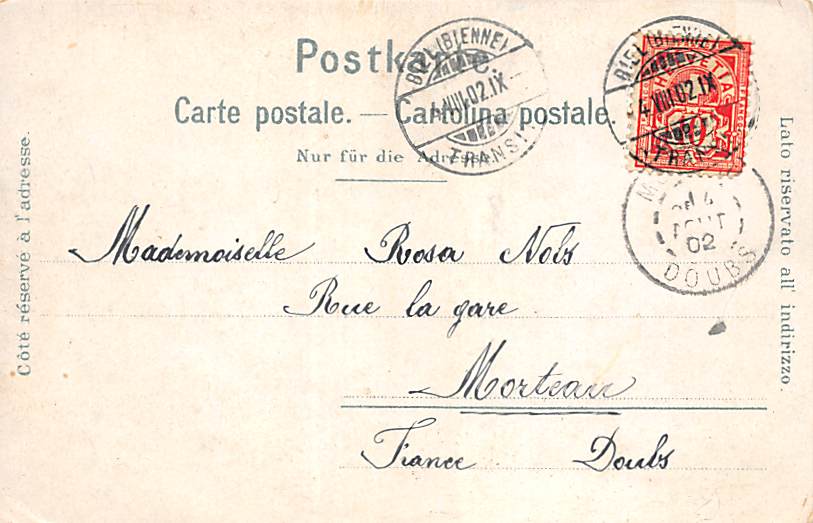 Nidau, Gruss aus Nidau