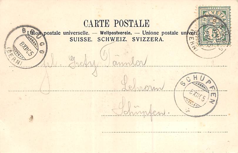 Brügg BE, Gruss aus Brügg