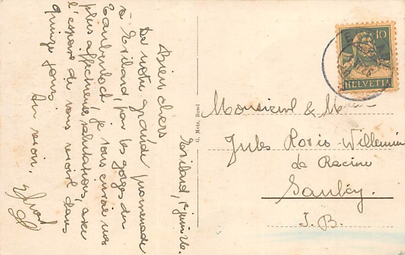 Evilard, Vue des Alpes