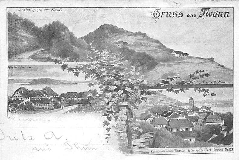 Twann, Gruss aus Twann