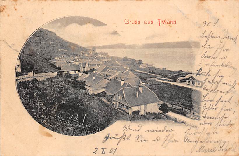 Twann, Gruss aus Twann