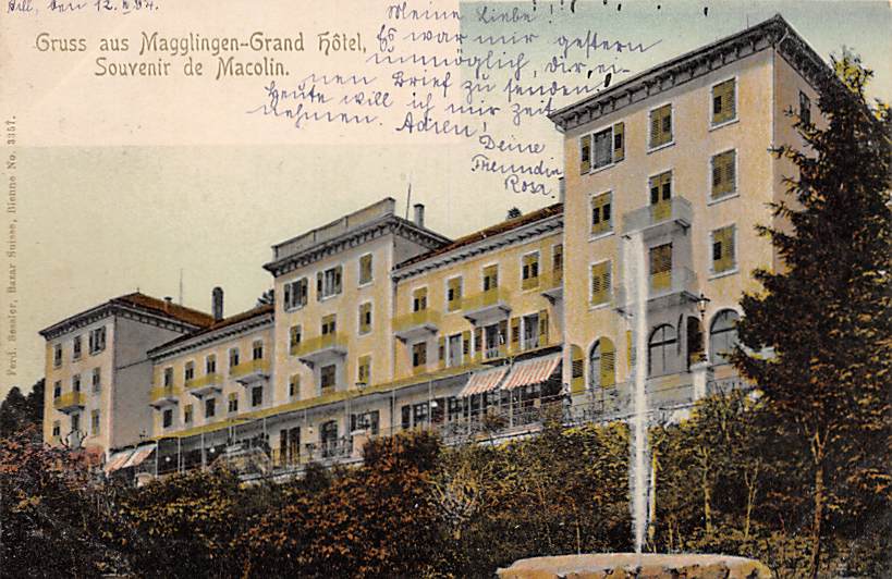 Magglingen, Gruss aus Magglingen