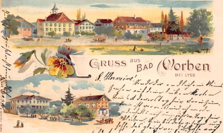 Worben bei Lyss, Gruss aus Bad Worben