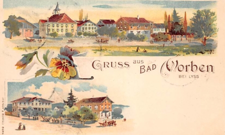 Worben bei Lyss, Gruss aus Bad Worben