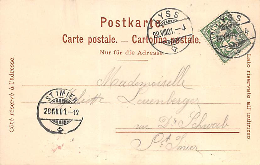 Worben bei Lyss, Gruss aus Bad Worben