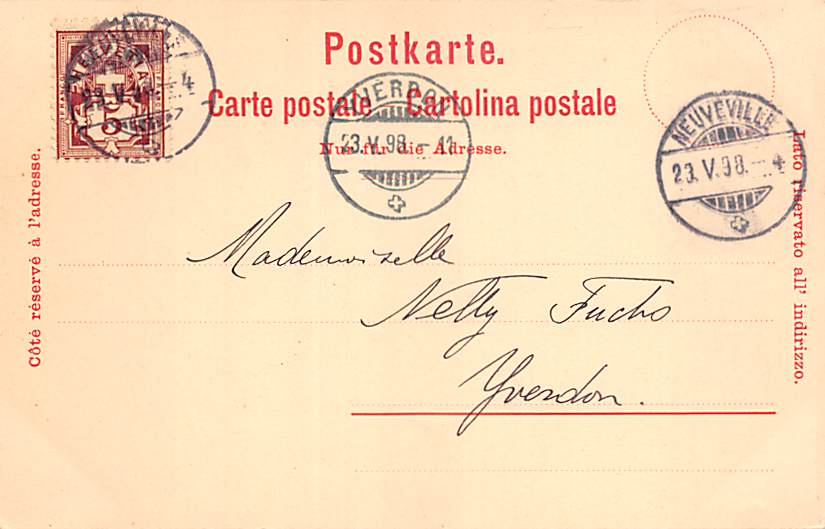 La Neuveville, Souvenir