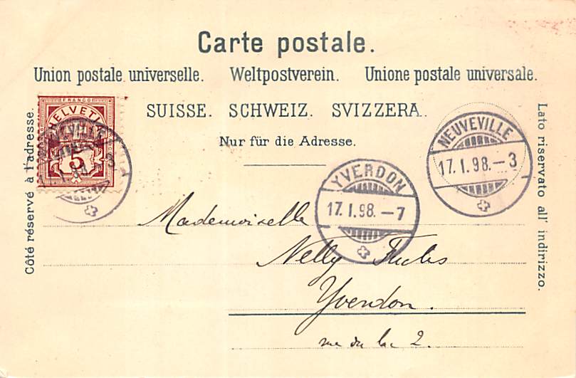 La Neuveville, Souvenir