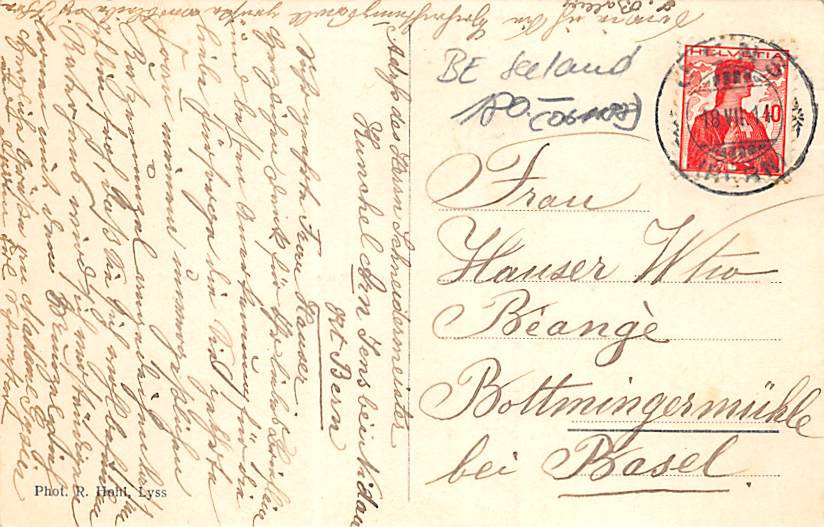 Ins BE, Ansicht von Ins