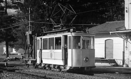 Agno 1965, Lugano Tram Nr. 3, Montagewagen