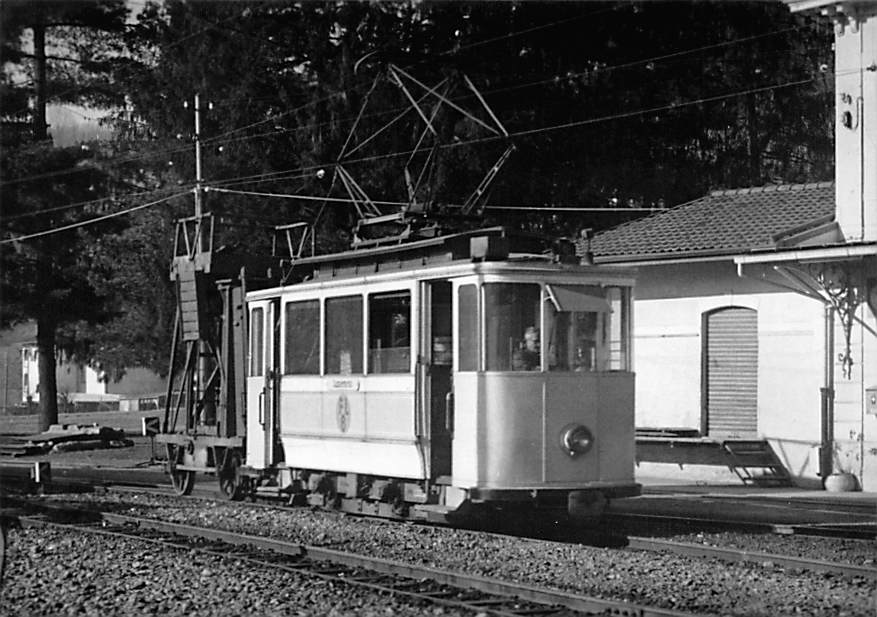 Agno 1965, Lugano Tram Nr. 3, Montagewagen