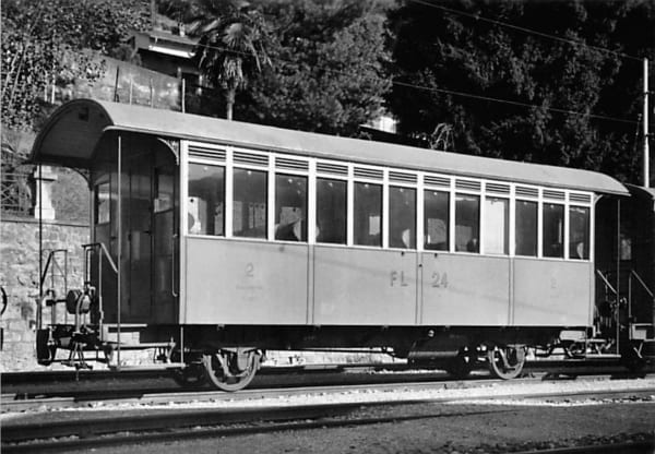 Ponte Tresa 1964, Salonwagen FLP B2 24