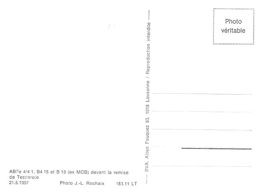 Remise de Tesserete 1967, ABFe 4/4 1