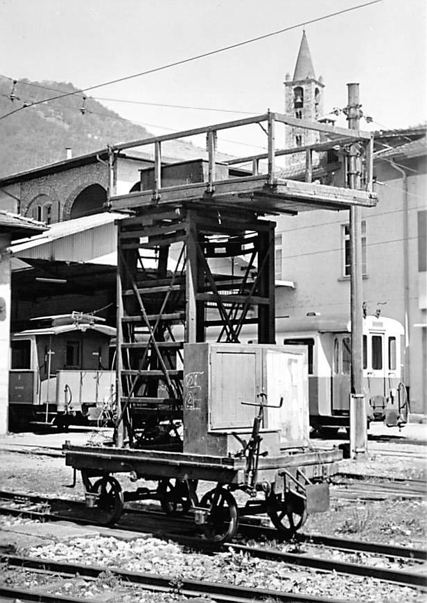 Tesserete 1967, Montagewagen Lugano-Tesserete
