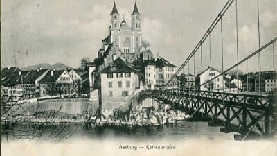 Aarburg, Kettenbrücke
